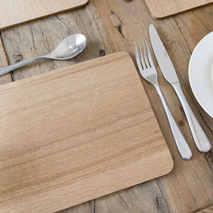 Creative Tops Oak Veneer Set of 4 Place mats