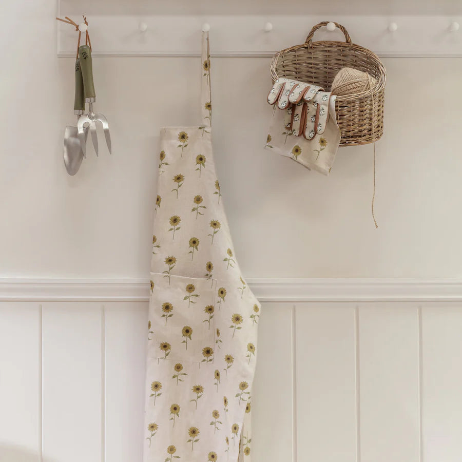 Sophie Allport Sunflowers Linen Adult Apron