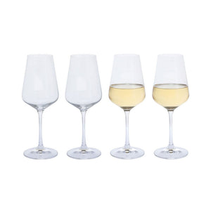 Dartington Cheers! White Wine Glasses Set of 4