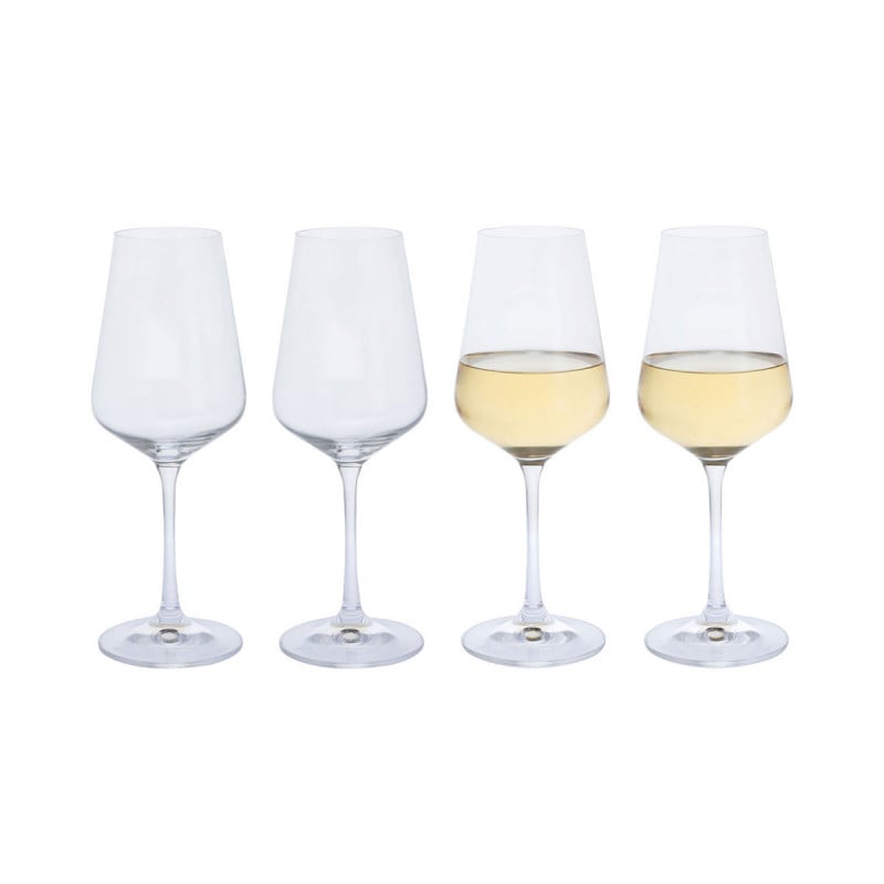 Dartington Cheers! White Wine Glasses Set of 4