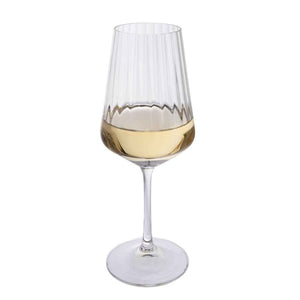 Dartington Cheers Optic White Wine Glasses
