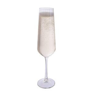 Dartington Cheers Optic Flute Glasses