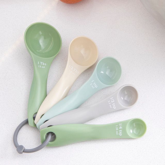 KitchenCraft Pastel Measure Spoons