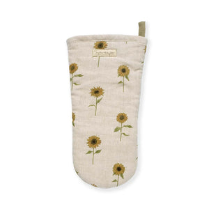 Sophie Allport Sunflowers Linen Oven Mitt