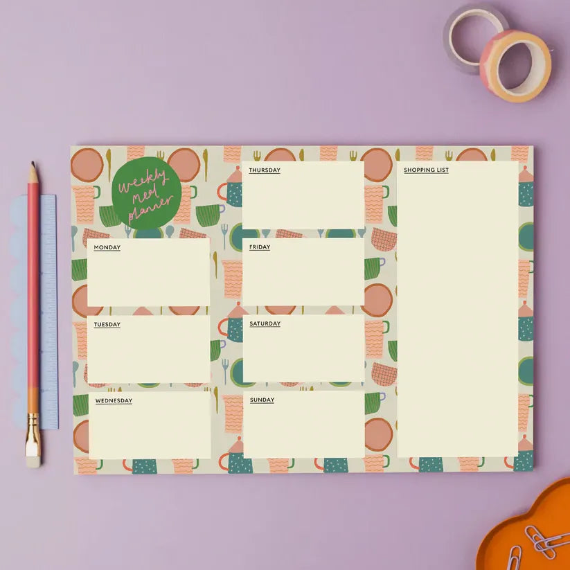 Plewsy Weekly Meal Planner