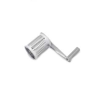 KitchenCraft Stainless Steel Rotary Grater With 3 Drums