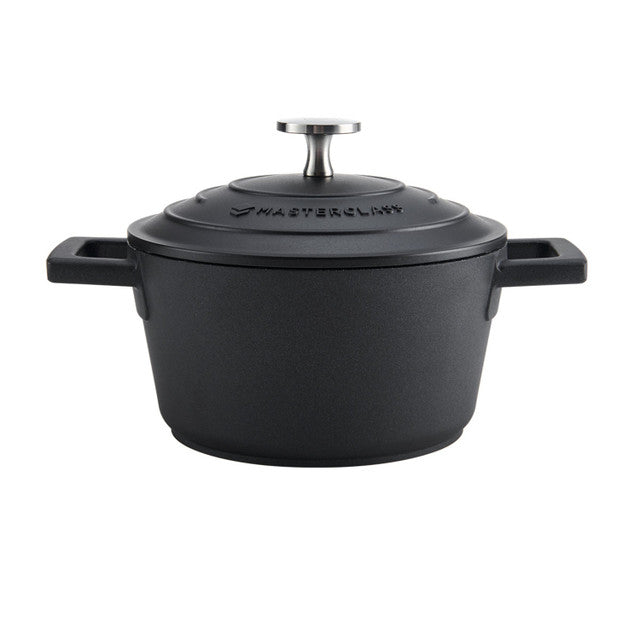 MasterClass Cast Aluminium 16cm Black Casserole