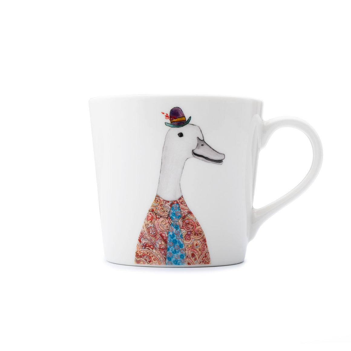 Creative Tipperleyhill Duck Print Fine China Mug