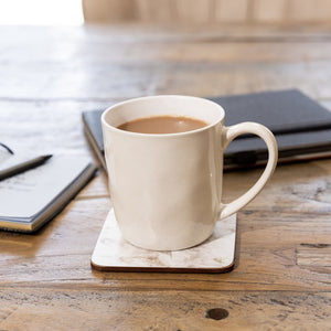 Creative Tops Set of Grey Marble Effect Coasters