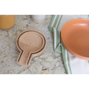 KitchenCraft Idilica Beech Wood Spoon Rest