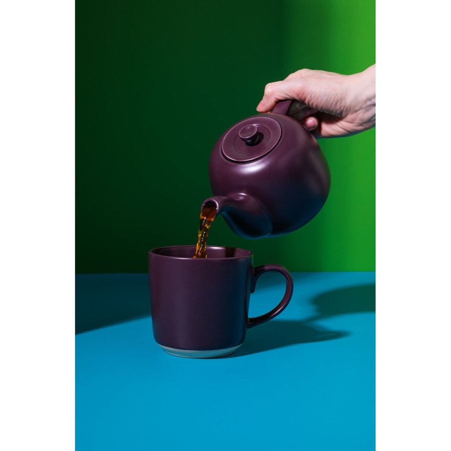 La Cafetiere Purple 600ml Ceramic Teapot