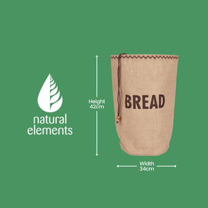 KitchenCraft Natural Elements Jute Bread Bag