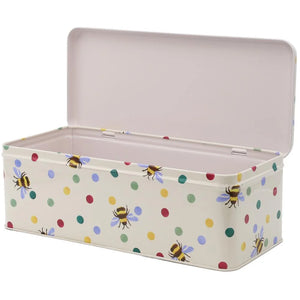 Emma Bridgewater Polka Bee Long Rec Tin