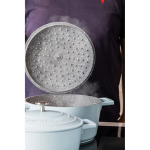 MasterClass Cast Aluminium Sky Blue Casserole - All Sizes