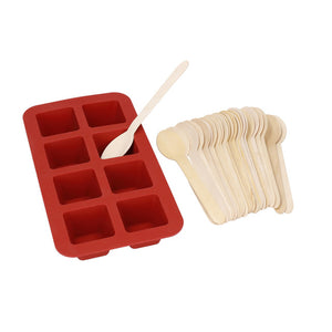 La Cafetière Hot Chocolate Mould with 24-Pack Spoons