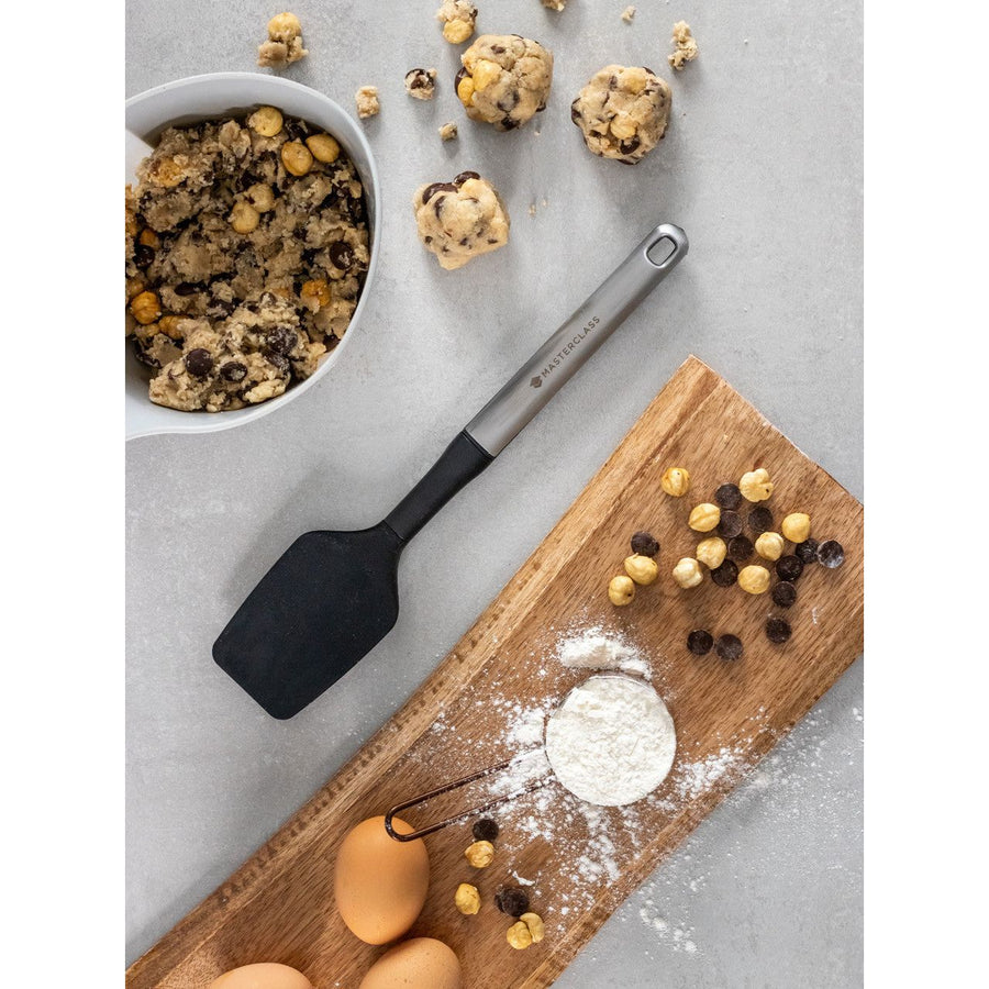 MasterClass Soft Grip Stainless Steel 30cm Spoon Spatula
