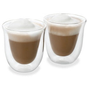 La Cafetiere Double Walled Cappuccino Glass Set
