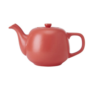 La Cafetiere Red 600ml Ceramic Teapot