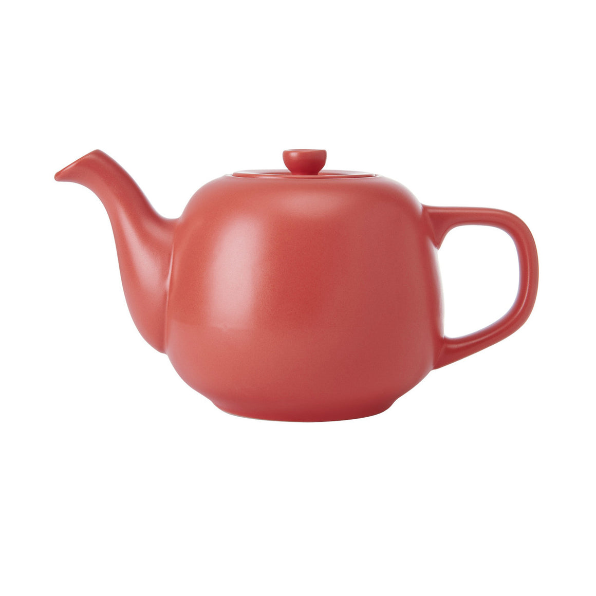 La Cafetiere Red 600ml Ceramic Teapot