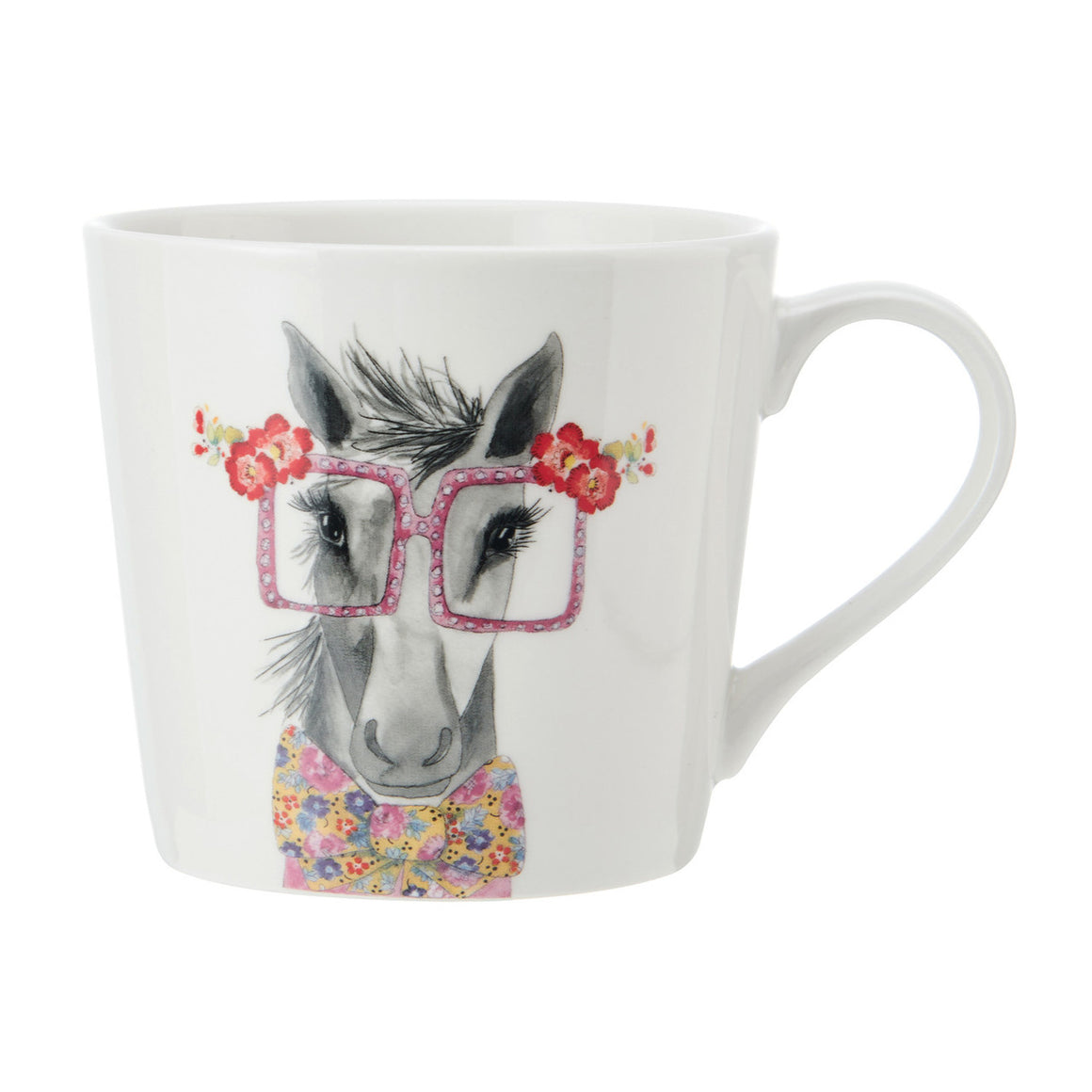 Creative Tipperleyhill Horse Print Fine China Mug