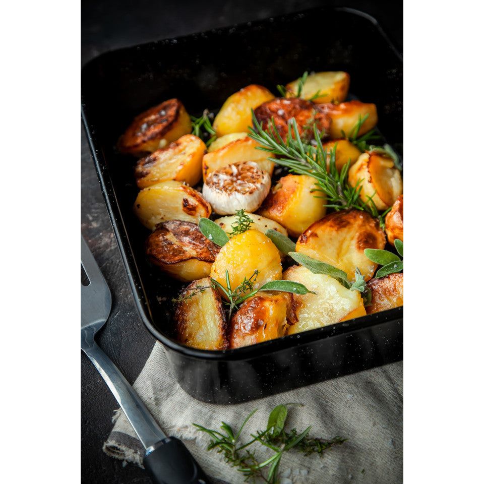 MasterClass Vitreous Enamel Large Roasting Pan