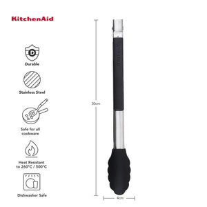 KitchenAid 12" Silicone Tongs