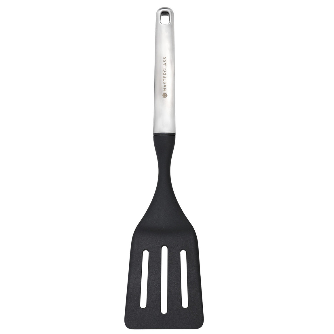 MasterClass Soft Grip Stainless Steel 34cm Slotted Turner