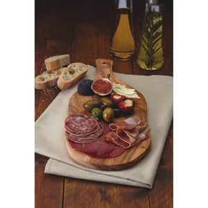 KitchenCraft World of Flavours Italian Olive Wood Antipasti / Serving Board