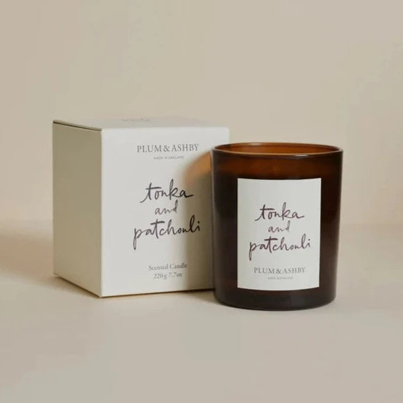 Plum & Ashby Tonka & Patchouli Candle