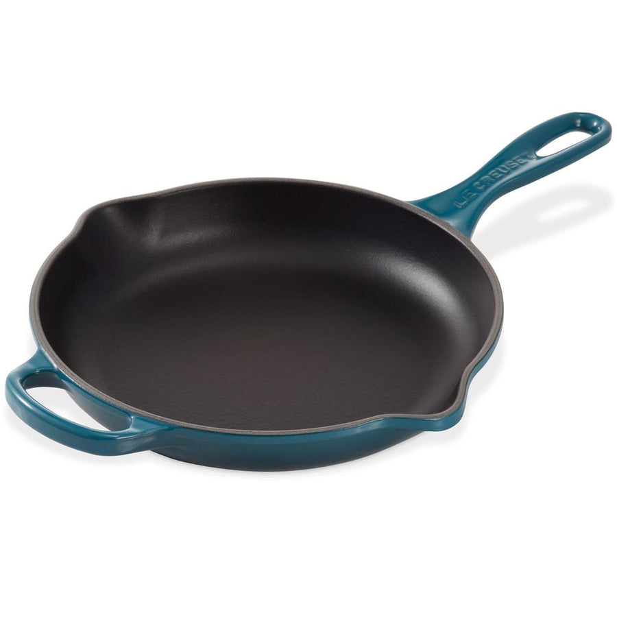 Le Creuset Signature 23cm Cast Iron Deep Teal Skillet