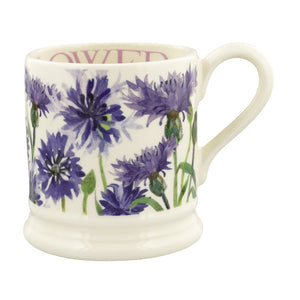 Emma Bridgewater Flowers Cornflower Half Pint Mug