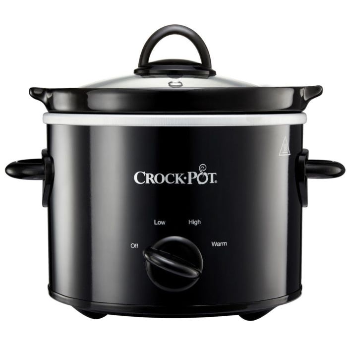 Crockpot 1.8L Black Slow Cooker