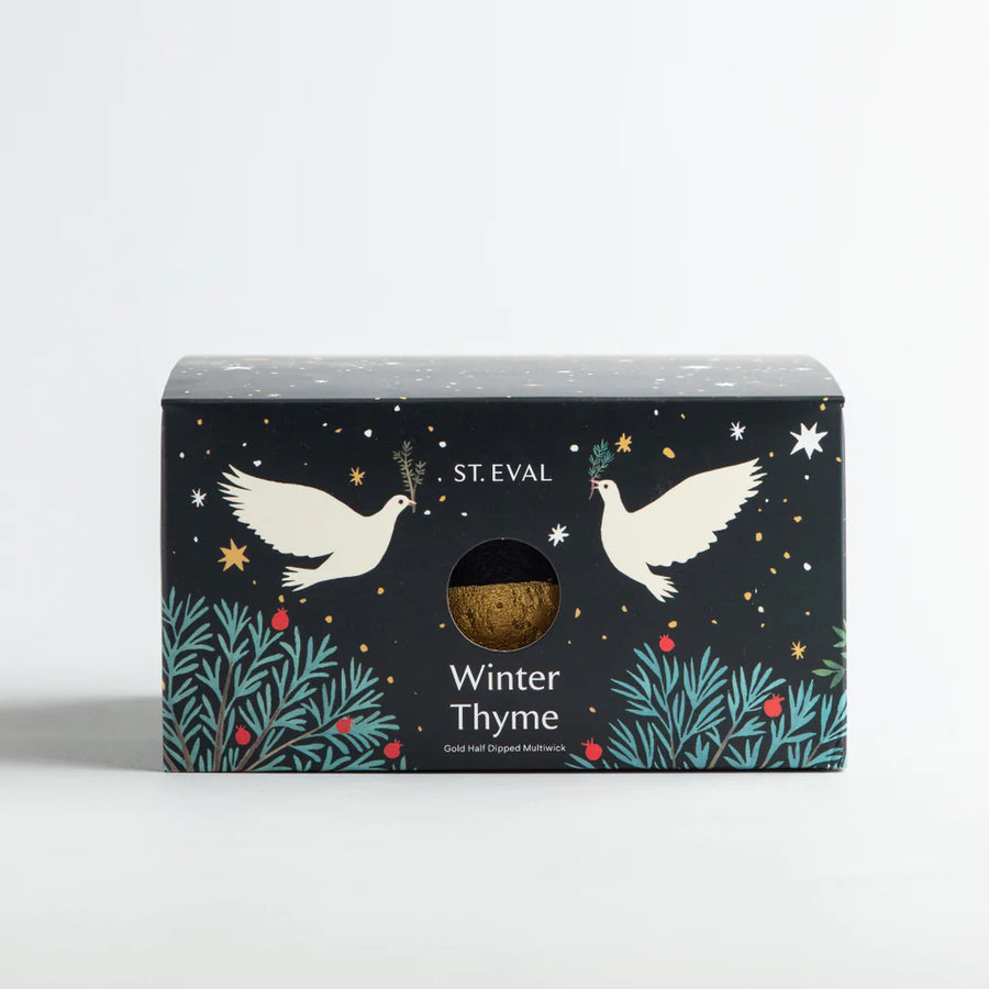 St. Eval Winter Thyme Multiwick Candle