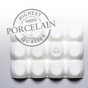 CKS White 12 Hole Egg Holder