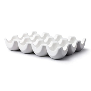 CKS White 12 Hole Egg Holder