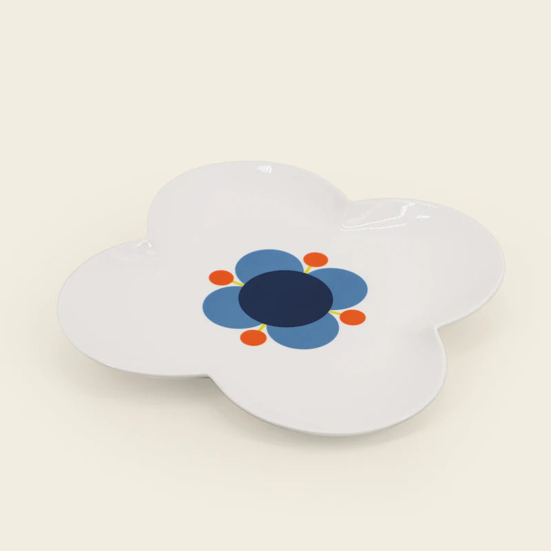 Orla Kiely Flower Shaped Platter