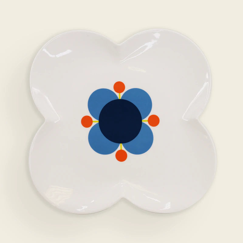 Orla Kiely Flower Shaped Platter
