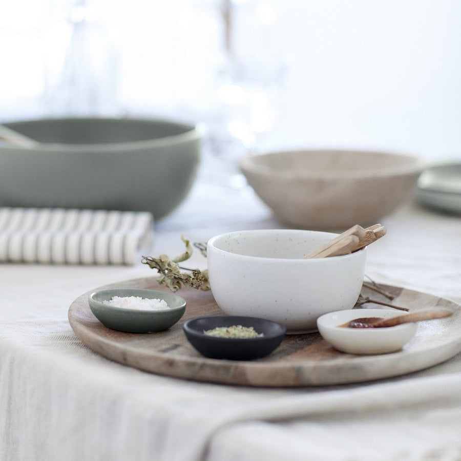 Pacifica Seed Grey Ramekin/butter Dish