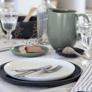 Pacifica Seed Grey Dinner Plate