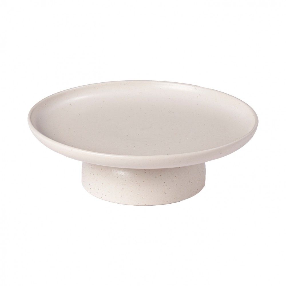 Pacifica Vanilla Footed Plate