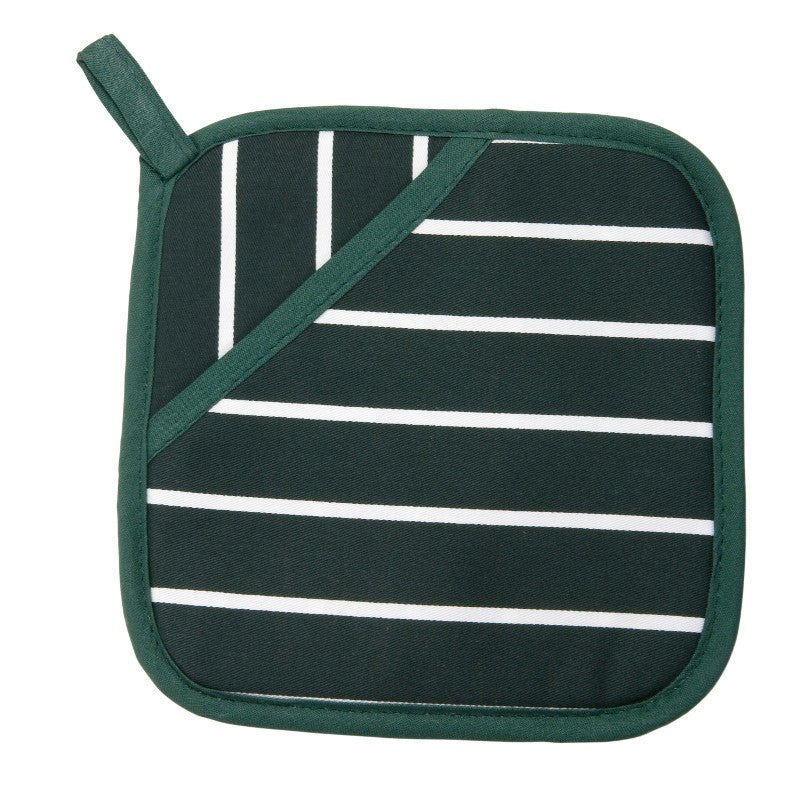 Dexam Green Butchers Stripe Pot Grab