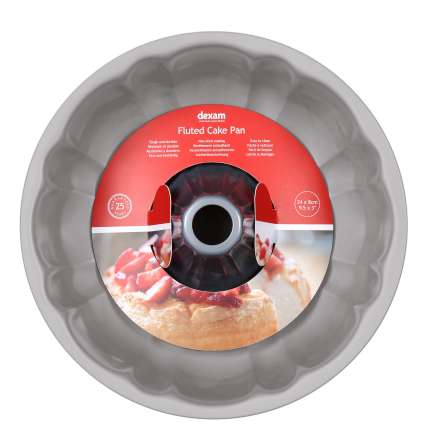 Dexam Non-Stick 10" Fluted Savarin Mould