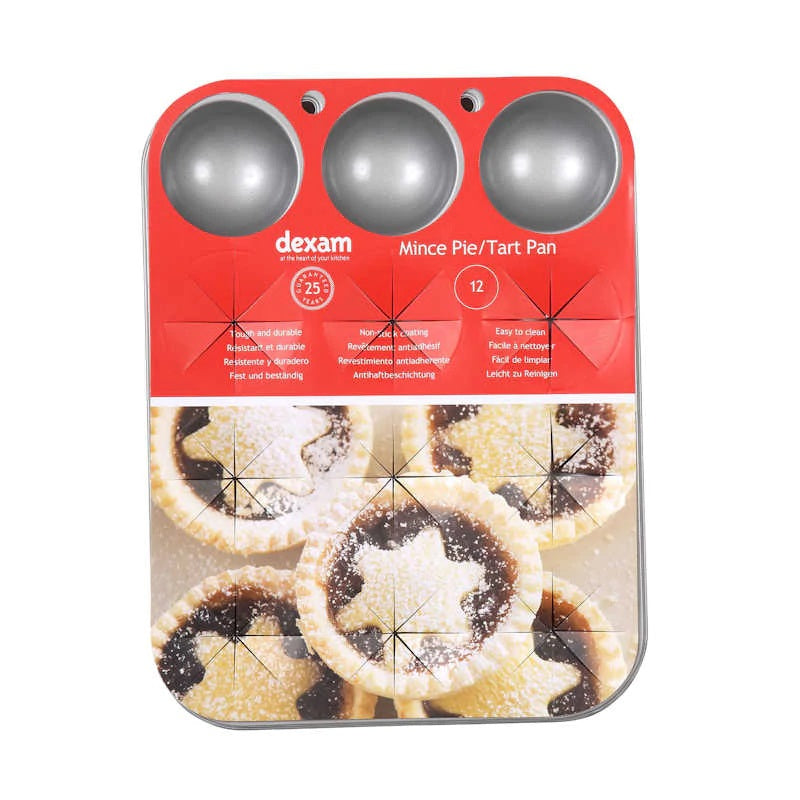 Dexam Non-Stick Mince Pie & Tart Tin