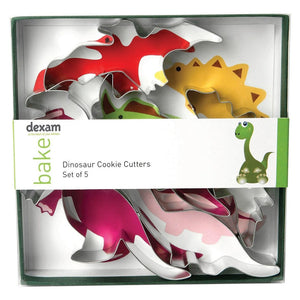 Dexam Dinosaur Cookie Cutters Set