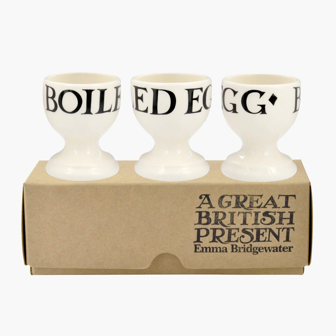 Emma Bridgewater Black Toast Egg Cup Set