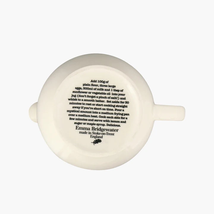 Emma Bridgewater Black Toast Pancakes 1.5 Pint Jug