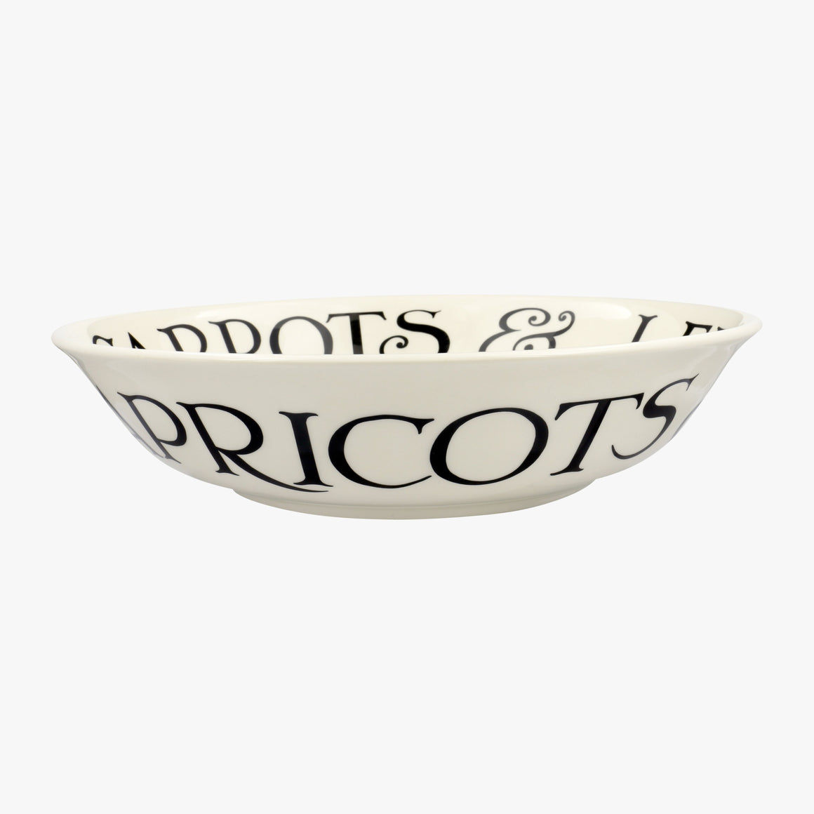 Emma Bridgewater Black Toast Carrots & Leeks Medium Bowl