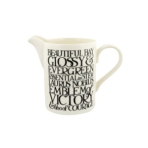 Emma Bridgewater Black Toast 'Beautiful Bay' Medium Straight Jug