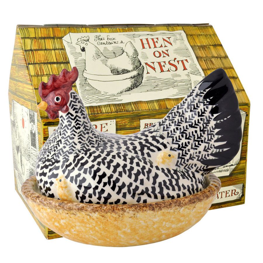 Emma Bridgewater Silver Hen On Nest