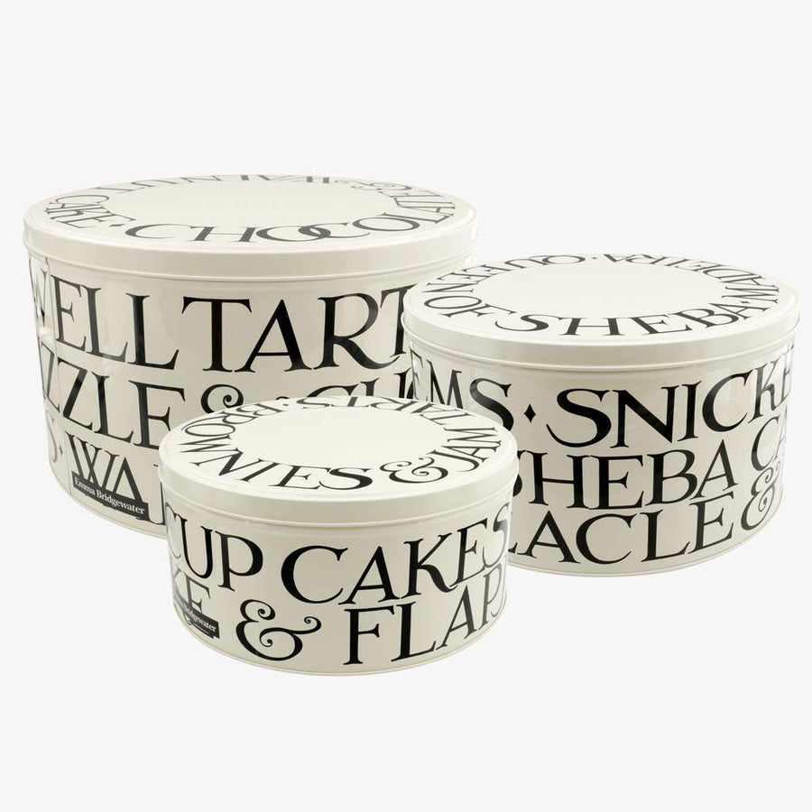 Emma Bridgewater Black Toast Cake Tin Set